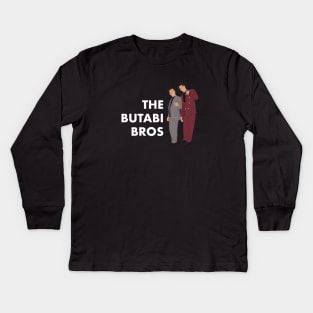 The Butabi Bros Kids Long Sleeve T-Shirt